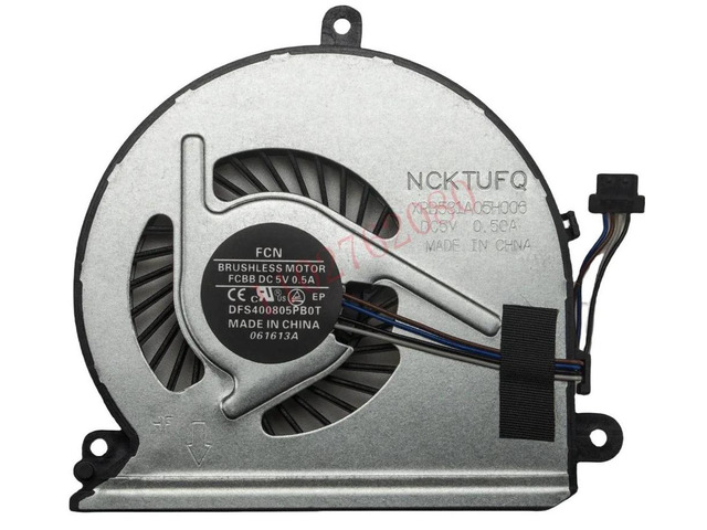 Replacement Laptop CPU Cooling Fan for HP Pavilion 15-AU030WM, 15-AU020WM, 15-AU Series Notebooks, Part Numbers TPN-Q172 859633-001 856359-001...