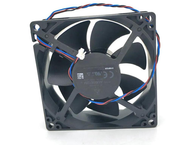 AUB0812M 8025 Axial Cooling Fan 80x80x25mm 8cm DC12V 0.17A, Fan with Project Sleep Mode Function, Ball Bearing Replacement Fan for Projector and...