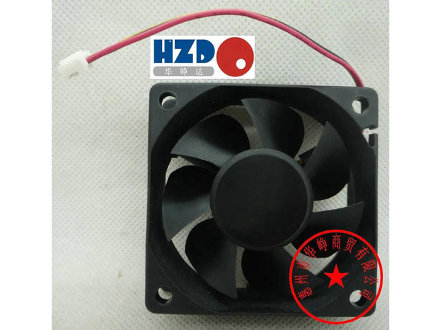 KDE2406PTB3 6025 Axial Cooling Fan DC24V 2.4W 3-Wire CPU Cooler Fan, 60x25mm Three Line Brushless Axial Flow Fan Replacement for Industrial...