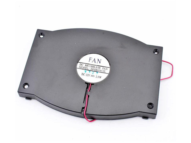 DFS801012L 12V 2.8W 2-Wire Axial Cooling Fan, Removable Frame Cooler Fan for 3.5 Inch Hard Drive, Replacement HDD Cooling Fan for Computer Hard...