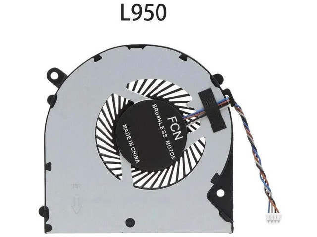 Laptop CPU Cooling Fan DC5V 0.5A 4-Pin PWM Notebook Cooler Replacement for Toshiba Satellite L950, L950D, L955D, S950, S955, S955D Series Laptop...