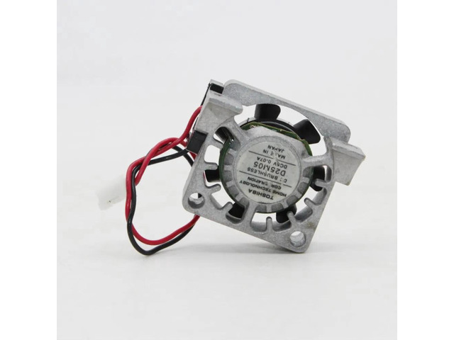 D25M05 2510 Mini Axial Cooling Fan, 25x10mm 2.5cm DC5V 0.07A High Temperature Resistant Brushless Fan, USB Powered Small Micro Cooler for Compact...