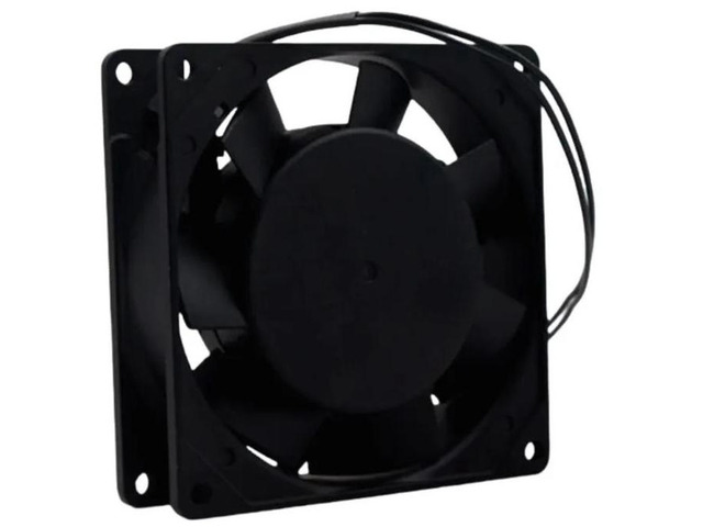 0SJ92025HA1 92mm Axial Chassis Cooling Fan, 9225 AC 110V/115V 0.12A Dual Ball Bearing Fan, Replacement Cabinet Axial Fan for Industrial Electrical...