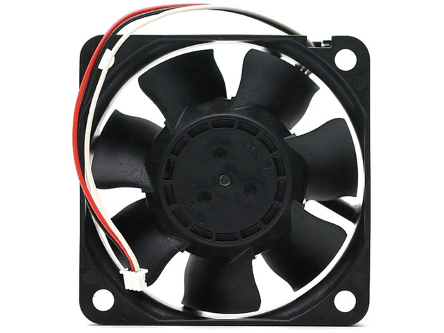 06025SS-12N-AT 6025 Axial Cooling Fan, 60x25mm 6cm DC12V 0.24A Dual Ball Bearing Fan, 4700RPM 23.3CFM High Airflow Replacement Fan for Industrial...