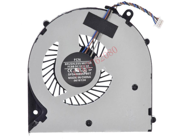 Replacement CPU Cooling Fan for HP ProBook 340 G1,340 G2,350 G1,350 G2,355 G1,355 G2,345 G2 Laptop, Part Number 746657-001, 4 Pin 4 Wire Notebook...