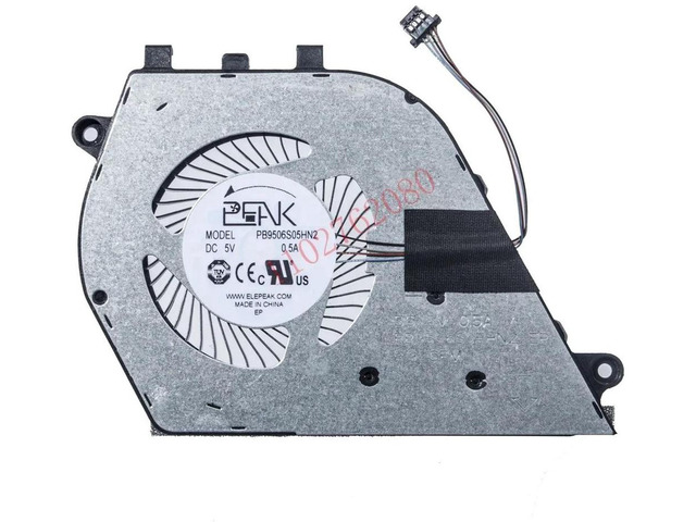 Replacement CPU Cooling Fan for Dell Vostro 5490,5498 Laptop, PN 0CKNH2 0M638T DFS5K12114262G FM27, DC5V 4Pin PWM Notebook CPU Radiator Fan