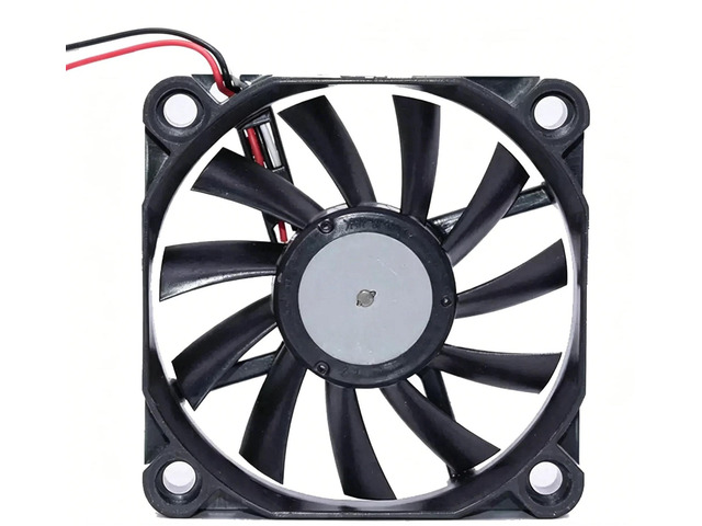 Replacement 2404KL-04W-B59 Axial Cooling Fan, 60x60x10mm DC12V 0.35A 3 Wire Fan with Alarm Signal, for Server, Industrial Electronic Equipment Heat...