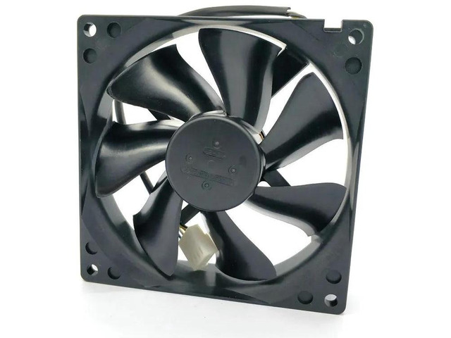 Replacement 3610RL-04W-S66 Axial Cooling Fan, 92x92x25mm 9225 DC12V 0.56A 4-Wire PWM Fan for PC Chassis, Server, Industrial Cabinet Heat Dissipation