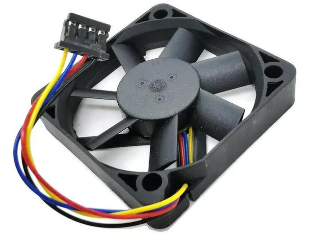 FD125010EB FD125010HB FD125010MB FD125010LB FD125011LB CPU Cooler Fan, 50x50x10mm 5010 2-Wire Replacement Axial Fan, Small Internal Cooling Fan for...