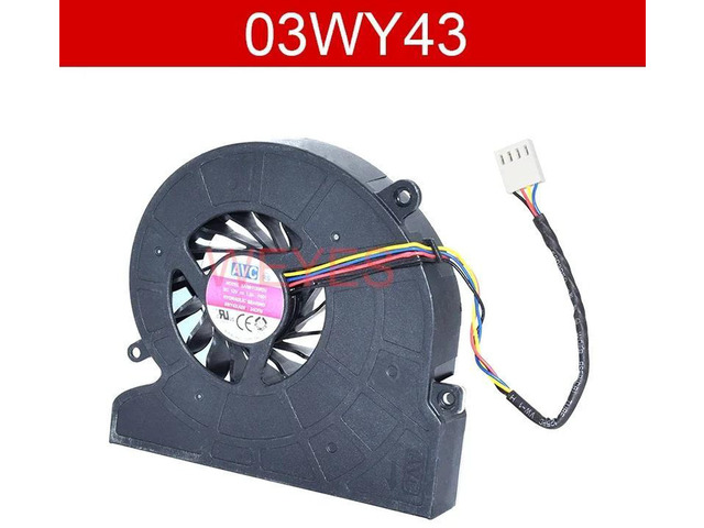 BASB1120R2U 03WY43 Cooling Fan, DC12V 1.0A 4-Pin PWM Replacement Cooler Fan, Internal Heat Dissipation Fan Compatible with One 2320, IN 3048, 2330...