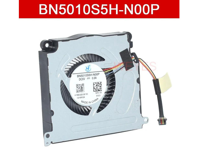 BSB0505LA-00 BN5010S5H-N00P Handheld Console Cooling Fan, DC5V 0.5A 4-Pin Heatsink Replacement Fan, Internal CPU Cooler Compatible with Valve Steam...