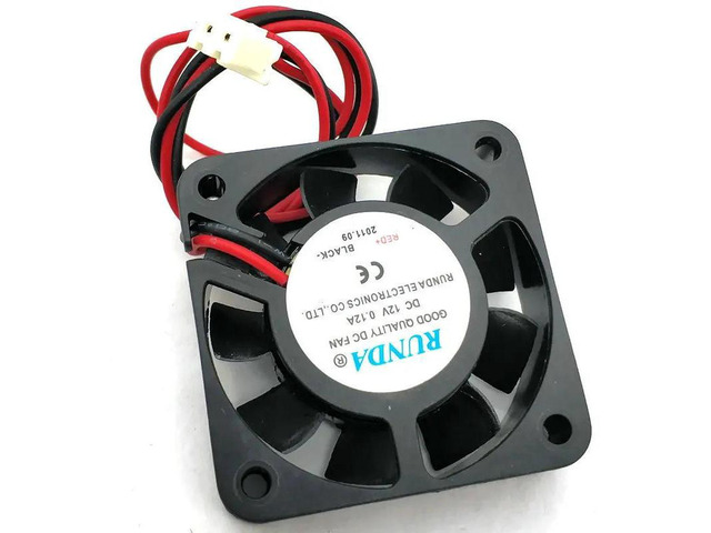 40x40x10mm 4010 4cm Axial Cooling Fan, DC 5V/12V/24V Universal 2-Pin Runda Replacement Fan, Small Internal Cooler for 3D Printer, Graphics Card, PC...