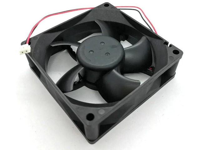 AUB0824HH Axial Cooling Fan, 8025 80×80×25mm 8cm DC24V 0.15A 3-Wire Outdoor Backlight Replacement Fan, Small Internal Cooler for Display Backlight...