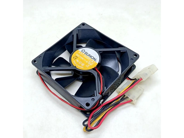 KD1209PTB1 9025 Axial Cooling Fan, 92mm 90×25mm DC12V 2.9W Dual Ball Bearing Replacement Cooler Fan for Power Supply, PC Case and Industrial...