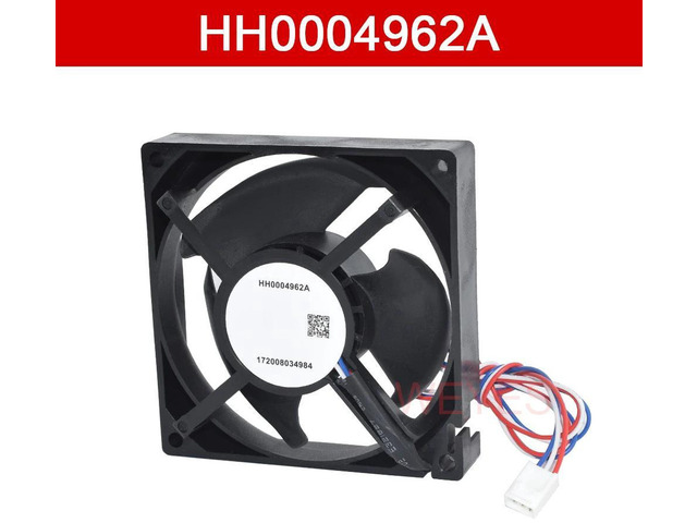 HH0004962A Refrigerator Freezer Cooling Fan, 9.2cm 3-Pin Replacement Fan, Refrigerator Accessory, No Frost Freezer Internal Air Circulation Repair...