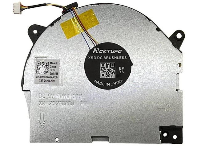 DFS5M325063B11 Laptop CPU Cooling Fan, Replacement Notebook Cooler for Lenovo Legion Y540-15IRH 81SX, Y7000-2019 81SX 81NS GTX1660Ti Series,...