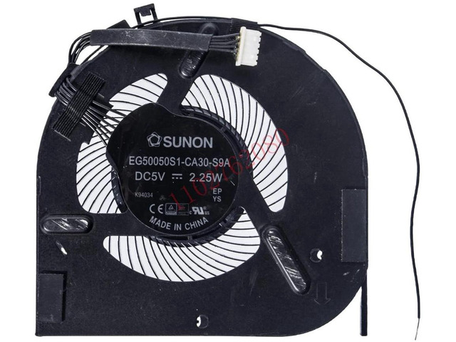 Laptop CPU Cooling Fan EG50050S1-CA30-S9A DC5V 2.25W for ThinkPad T470 T480 Series Notebooks, Replacement Internal Notebook CPU Cooler Fan Heat...