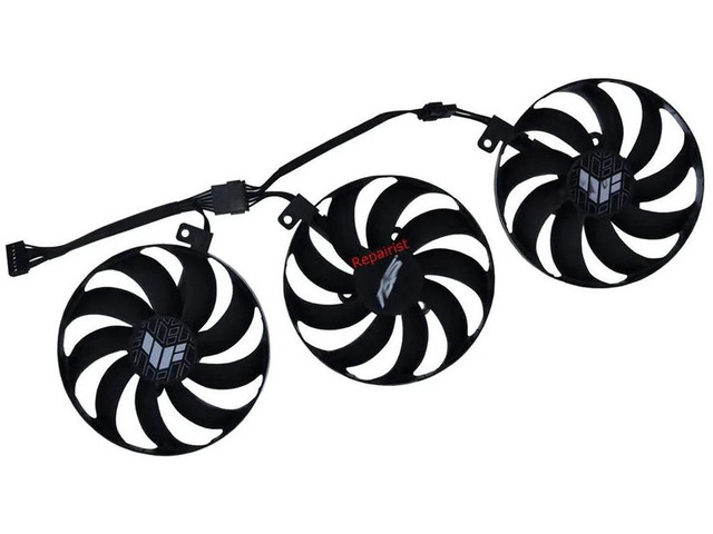 3 Pack Graphics Card Cooling Fans PLD09210S12H, Replacement VGA Cooler Fan Set for RTX 3060 12G V2 GAMING and RTX 3070 Ti V2 OC, Video Card Heat...