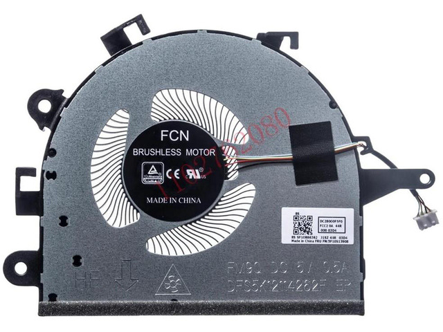 Laptop Cooling Fan 5F10S13908, Replacement Notebook Cooler for Lenovo IdeaPad 3-17IML05, 3-17ARE05, V17-IIL, FM9Q, 81WC Series Laptops, Internal...