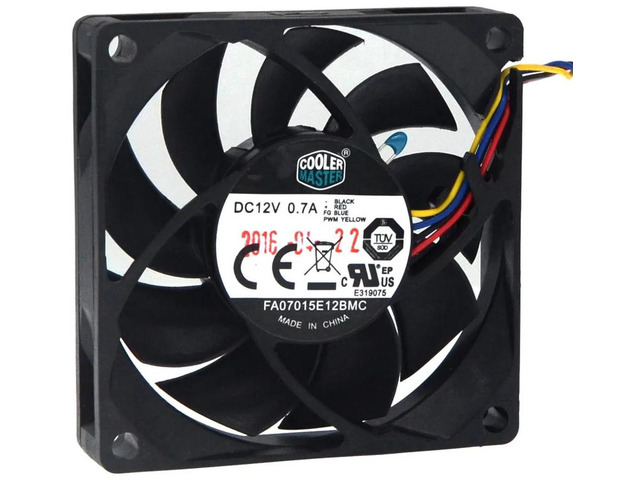 70x15mm 7015 4-Wire PWM CPU Cooling Fan FA07015E12BMC, DC12V 0.70A 7CM Replacement Fan for Cooler Master CPU Cooler, Compact Heatsink Fan for...