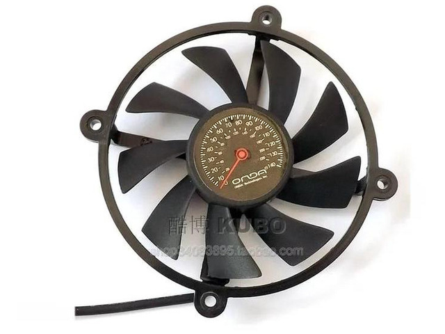 Graphics Card Cooling Fan, Replacement VGA Cooler Fan for GT520 2G SD3, HD6570, GT440, Mounting Hole Spacing 43mm / 48mm, Desktop GPU Heat...