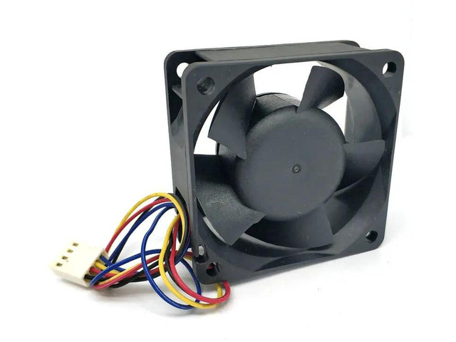 60x60x25mm 6025 PWM Cooling Fan PF60251BX-Q070-S99, DC12V 3.78W 4-Wire Replacement Fan for CPU Cooler, Small Chassis and Embedded Equipment Heat...