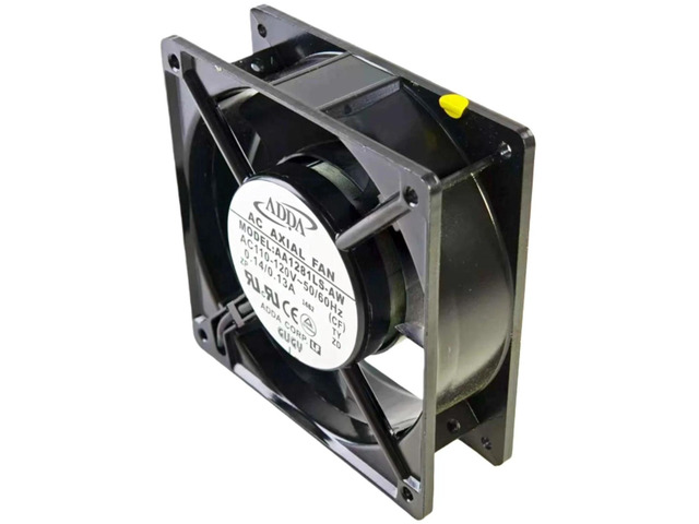 120x120x38mm 12038 AC Axial Cooling Fan AA1281LS-AW, AC110-120V Rack Mount Fan, Heavy Duty Replacement Cooler for Industrial Cabinets, Commercial...