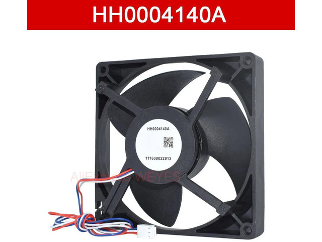 HH0004140A 125x125x20mm 12.5CM 3-Pin Refrigerator Freezer Cooling Fan, Replacement Evaporator Fan for Fridge Freezer, Household Refrigeration...