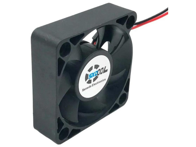 2 Pcs/Set RDM5015S 50x50x15mm 5CM DC 12V 0.14A 2-Pin 2-Wire Bushing Square Server Cooling Fan, Silent Axial Replacement Fan for Inverter, Power...
