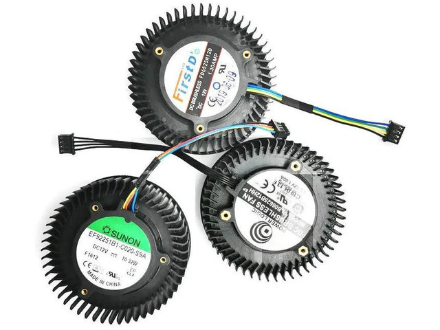 EF92251B1-C020-S9A GPU VGA Cooling Fan, Replacement Graphics Card Fan for GTX 1070, GTX 1070 Ti, GTX 1080, GTX 1080 Ti Gaming Video Card, 92mm...
