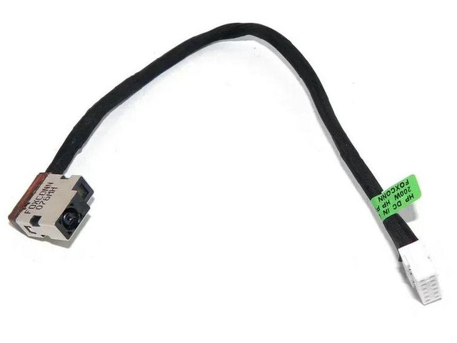 DC Power Jack Cable for HP OMEN 15-DH TPN-C143, DC-IN Charging Harness with L52816-S46 L52816-F46 L52816-Y46 Connectors, Replacement Laptop Power...