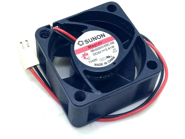 2 Pcs/Set MB40200V3-000C-A99 40x40x20mm 4CM DC 5V Axial Cooling Fans, 4020 Compact Replacement Fan for 3D Printers, Small Electronic Devices, Power...