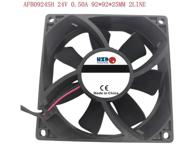 AFB0924SH 92x92x25mm 9CM DC 12V 1A Axial Cooling Fan, Available in 2-Wire and 4-Wire Versions, High Airflow Replacement Fan for Inverter, Power...