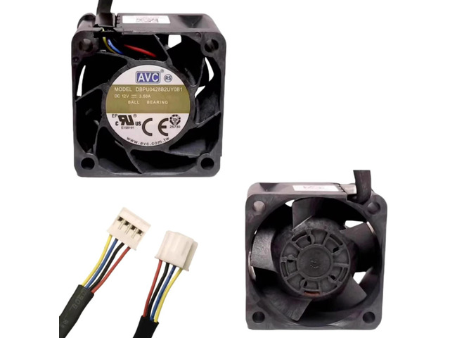 DBPU0428B2U 40x40x28mm 4CM DC12V 3.5A 42W High Speed Axial Cooling Fan, 33000RPM RC Supercharged Fan with Dual Ball Bearing and 4-Wire PWM Speed...