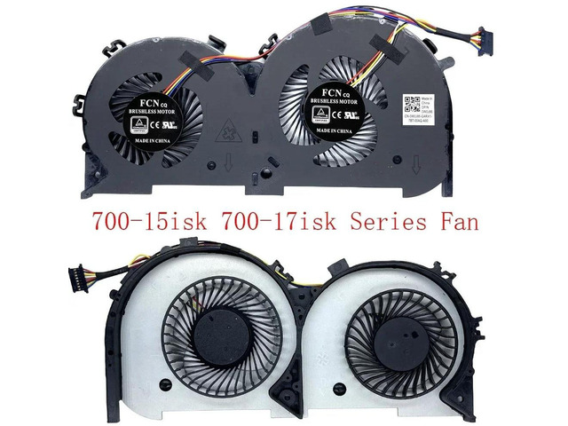Laptop Cooling Fan Replacement for Lenovo Ideapad 700-15ISK 80RU, 700-17ISK 80RV, Internal CPU GPU Cooler Fan, Fast Heat Dissipation Notebook Fan...
