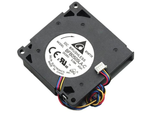 BFB0505LA-C 5010 50x50x10mm DC5V 0.09A Side Turbine Centrifugal Blower Fan, 5CM Mini Turbo Cooling Fan Replacement for Small Instrument, Embedded...