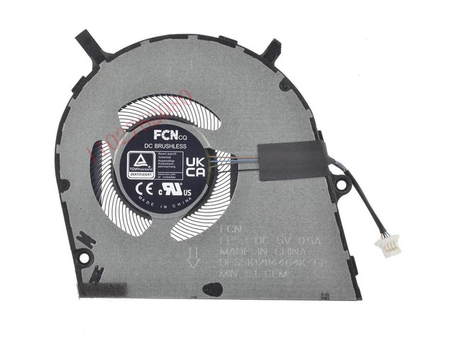 Laptop CPU Cooling Fan, Replacement Notebook Processor Cooler Fan for 7420/7425 2-in-1 and 3330 (2022 Model) Series Laptops, DC5V 4-Pin PWM...