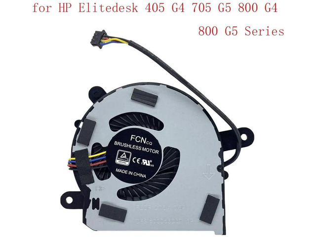 L21471-001 HDD & CPU Cooling Fan, DC5V 0.5A Replacement Fan for HP EliteDesk 705 G5, 800 G4, 800 G5 Mini Desktop Series, Internal Blower Fan Repair...