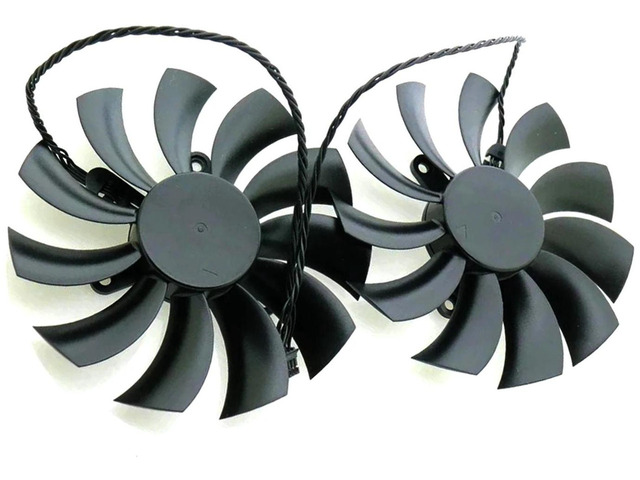 2 Pack 4-Pin 95mm PLD10015B12H GPU Cooling Fans, VGA Graphics Card Cooler Replacement Fan for GeForce GTX 1080, GTX 1070Ti, GTX 1070 Video Card,...