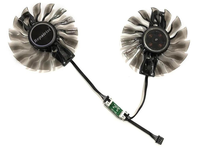 2 Pack GA92S2H FD9015H12S GPU Cooling Fans, VGA Video Card Replacement Cooler for GTX970 4GB, GTX970, GTX1060, JetStream Graphics Card, DC12V PWM...