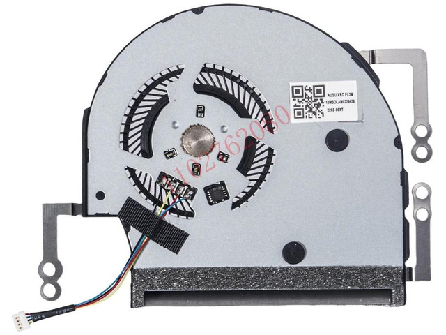 Laptop CPU Cooling Fan ND55C45-17C02 13N1-2PM0521, DC5V 4-Pin PWM Notebook Cooler Replacement for ASUS VivoBook S14, S406U, S406UA, V406, V406U...