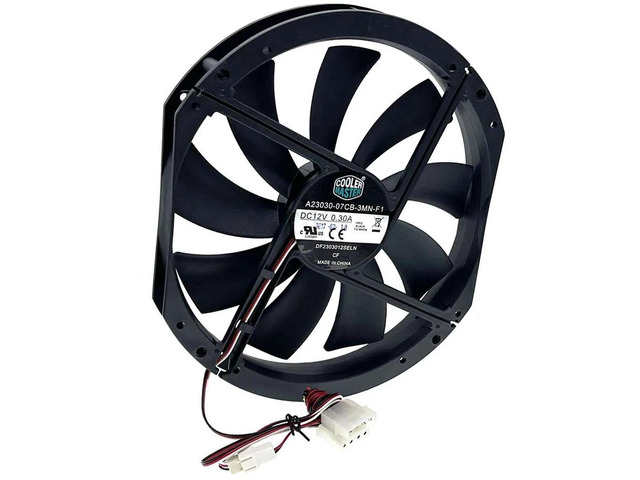 DF2303012SELN A23030-07CB-3MN-F1 230mm 23cm Computer Case Cooling Fan, DC12V Quiet Low Noise 230x200x30mm Large Size Axial Fan for PC Chassis...