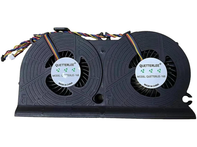 Replacement All-in-One CPU Cooling Fan MF80201V1-C010-S9A DFS602212M00T for HP EliteOne 800 G1, 705 G1 AIO PC, DC12V 4Pin PWM Blower Fan for...