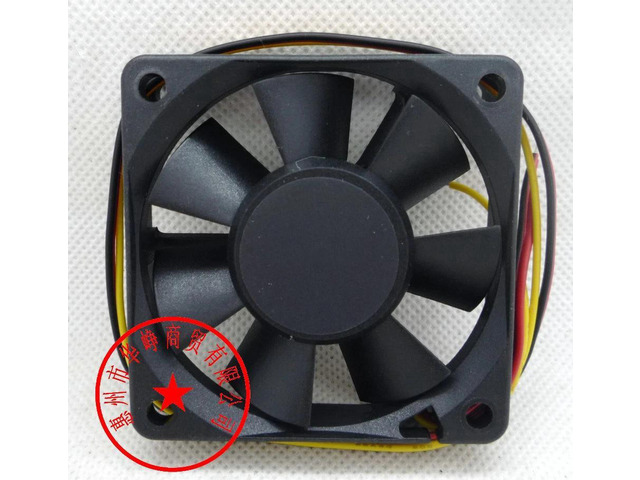 KDE1206PHV1 6015 60×60×15mm High Speed Chassis Heatsink Cooling Fan, DC12V 1.8W 6CM Slim Axial Fan for PC Case, CPU Heatsink, Small Industrial...