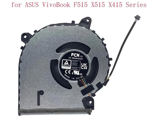 Laptop CPU Cooling Fan Replacement for ASUS VivoBook F515, X515, X415, X415DA, X415EA, X415EP, X415FA, X415JA, X415JF, X415JP, X415KA, X415MA,...