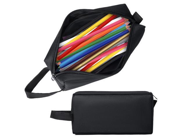 Pencil Case, Large Capacity Pencil Pouch, Stationery Organizer Bag for Office College School, Cosmet