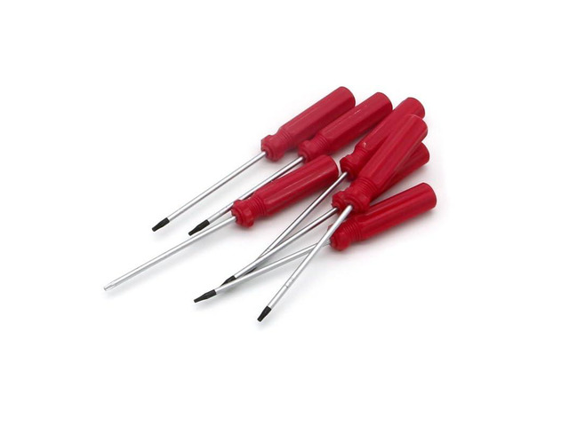 T6 T8H T10H Torx Screwdriver Set with 2 Nylon Spudgers, 75 mm Screwdriver Repair Tool Set for PS3, P