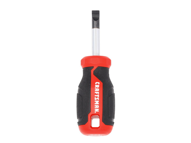 Screwdriver SL1/4 in. x 1.5 in. Compact Slotted, Magnetic Tip, Easy Grip (CMHT65163)