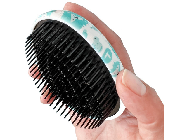 Detangling Brush for Toddlers and Kids, Tames Knots, No Tears