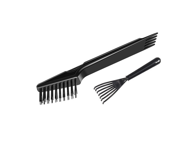 2pcs Hair Brush Cleaner Rakes, Cleaning Tool Set for Removing Hair Dust, Lint, Debris from Hairbrush